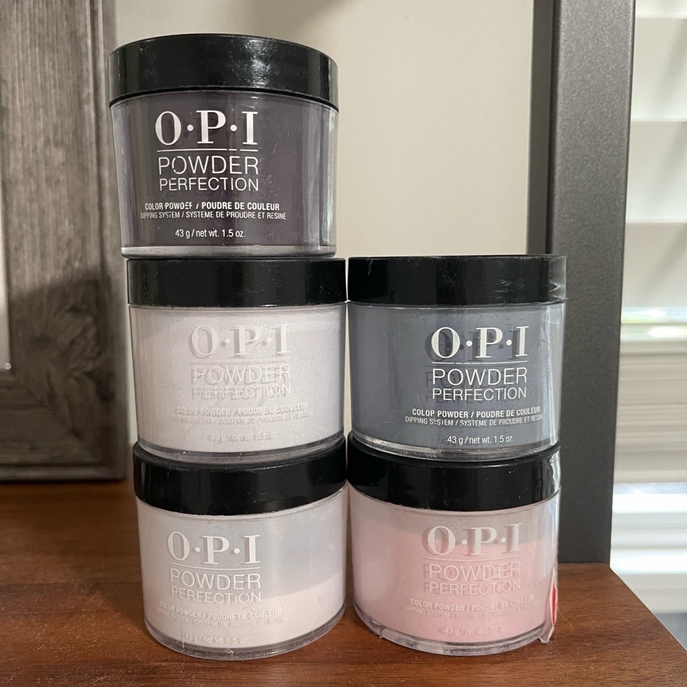 5 OPI dipping powders